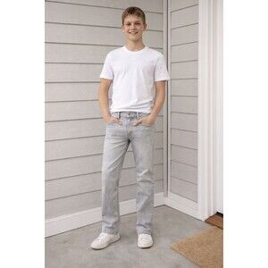 Levi’s 511 Slim Fit Jeans 32x32 Gray Stretch Denim Pants Men